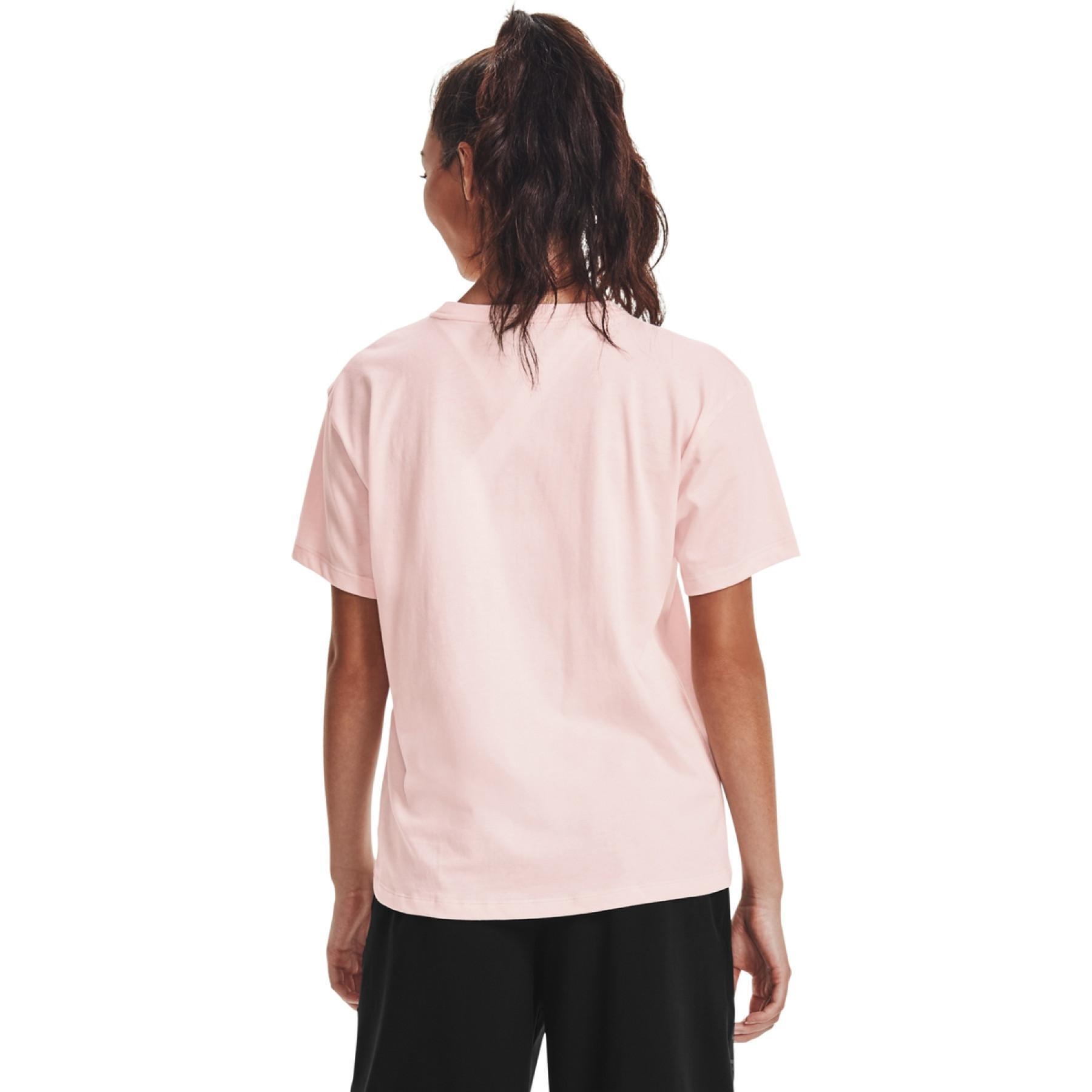 Camiseta de mujer Under Armour à manches courtes Wordmark Graphic