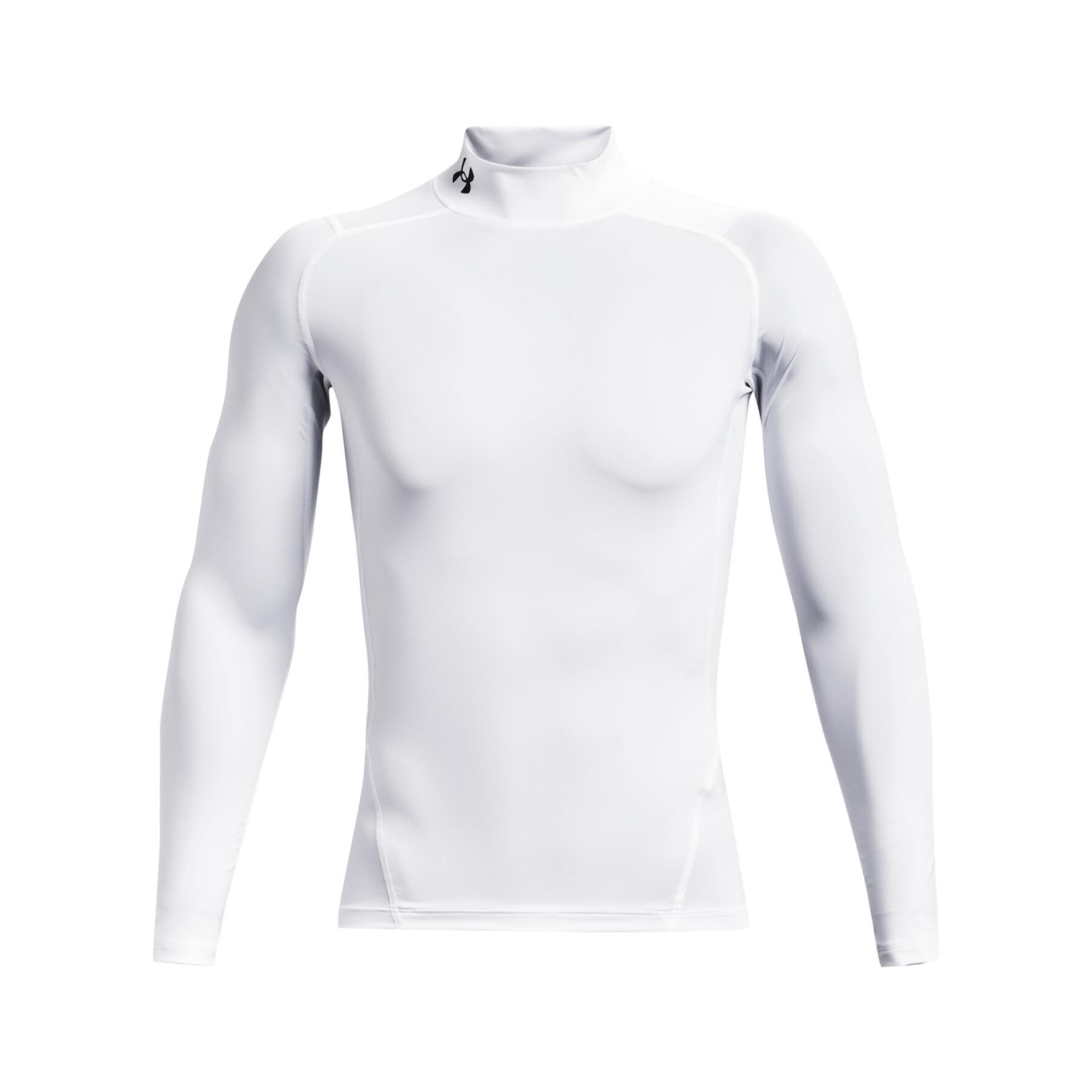Camiseta de manga larga con cuello alto Under Armour HeatGear®