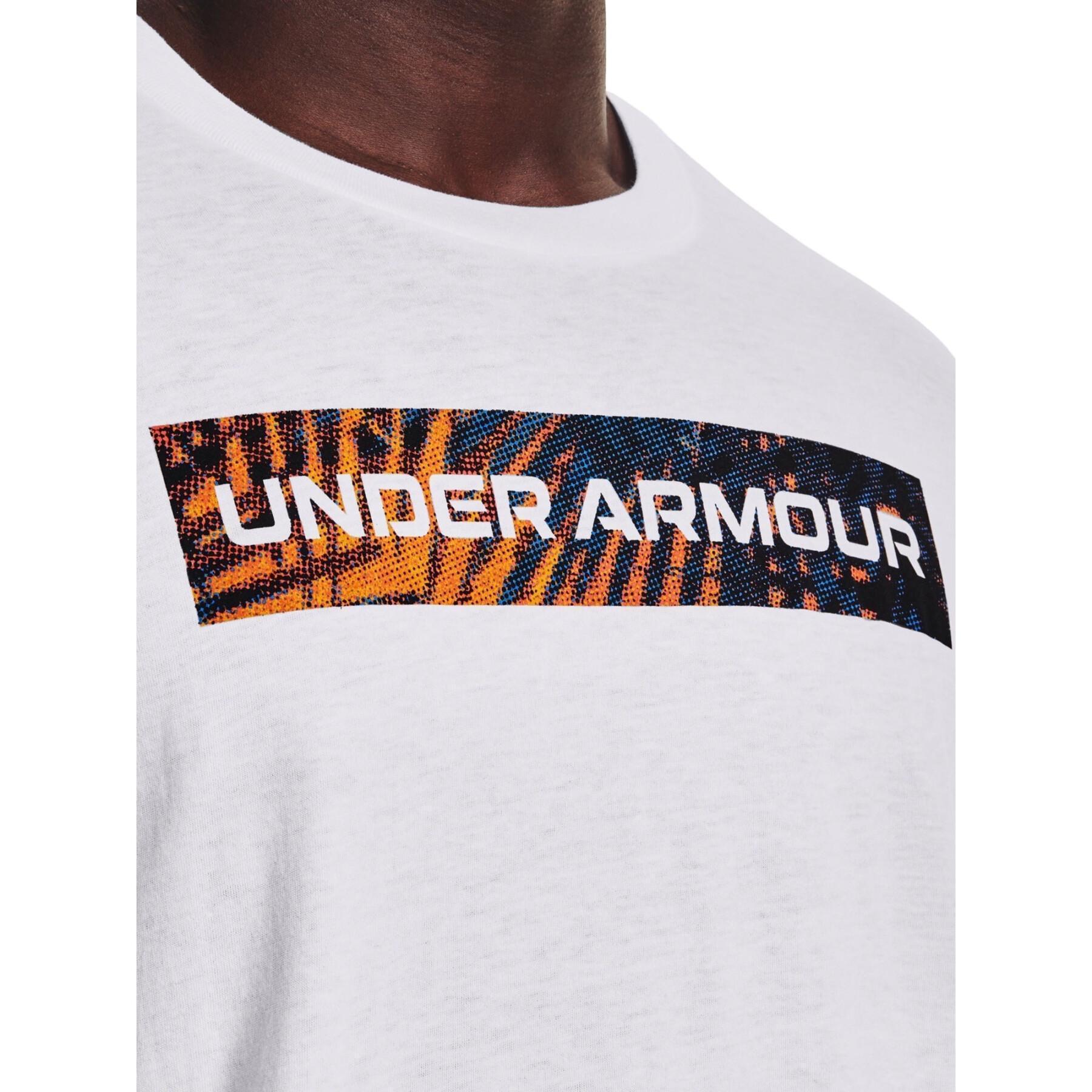 Camiseta Under Armour wordmark print fill