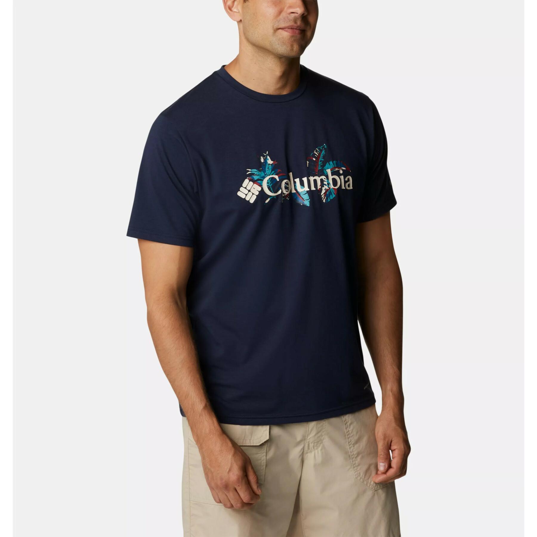 Camiseta Columbia Sun Trek Sleeve Graphic