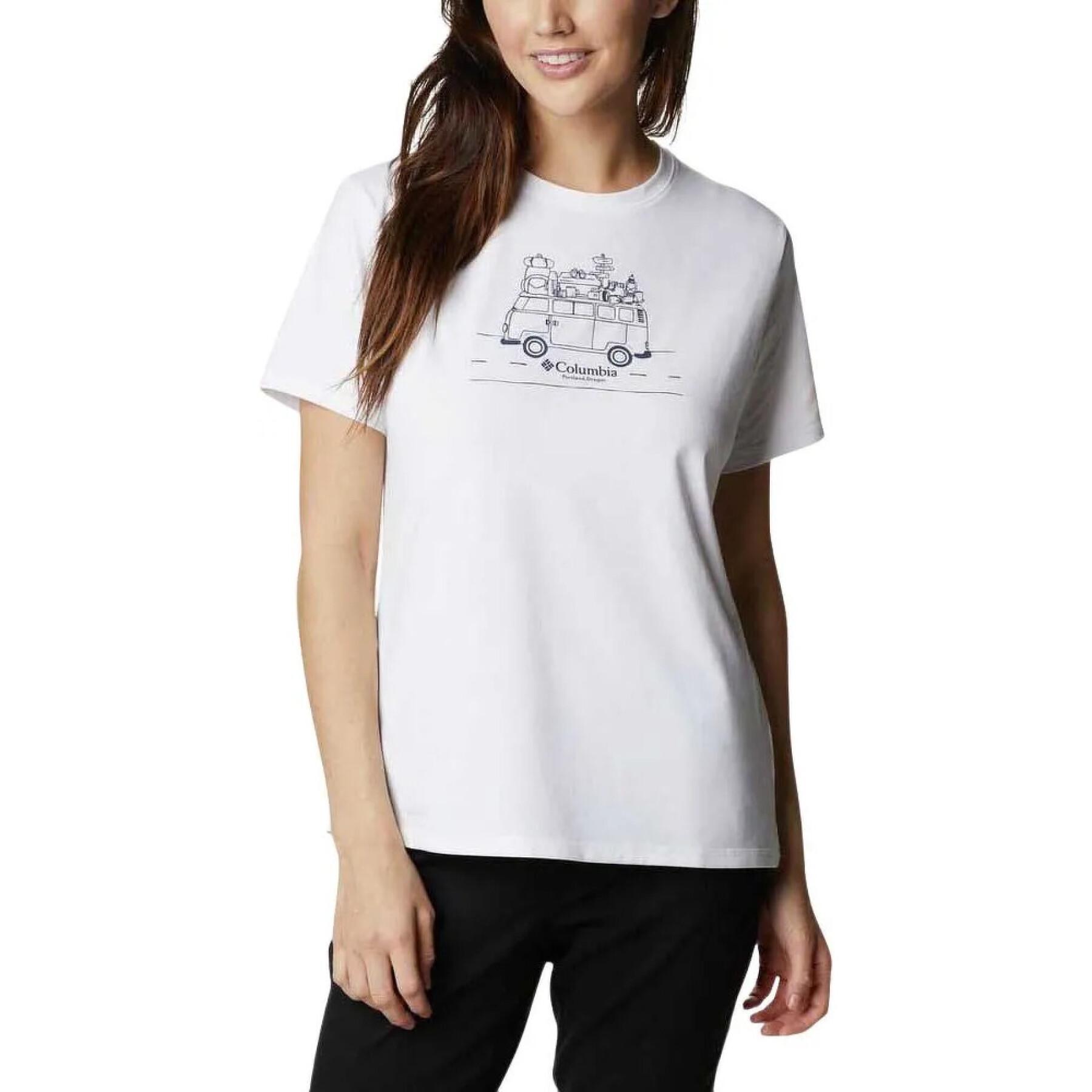 Camiseta de mujer Columbia Sun Trek Graphic