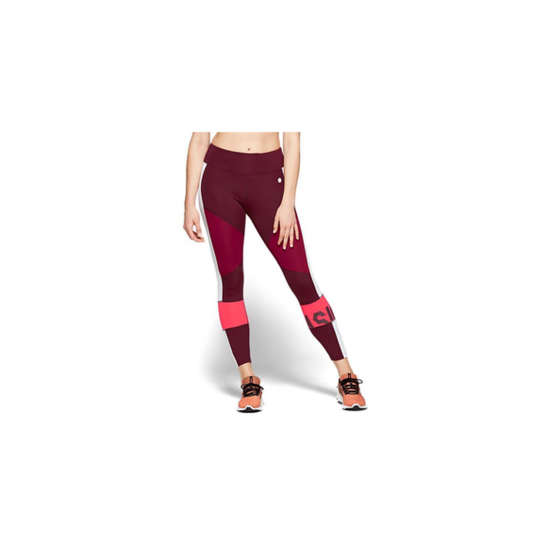 Pantalones de mujer Asics color block cropped 2