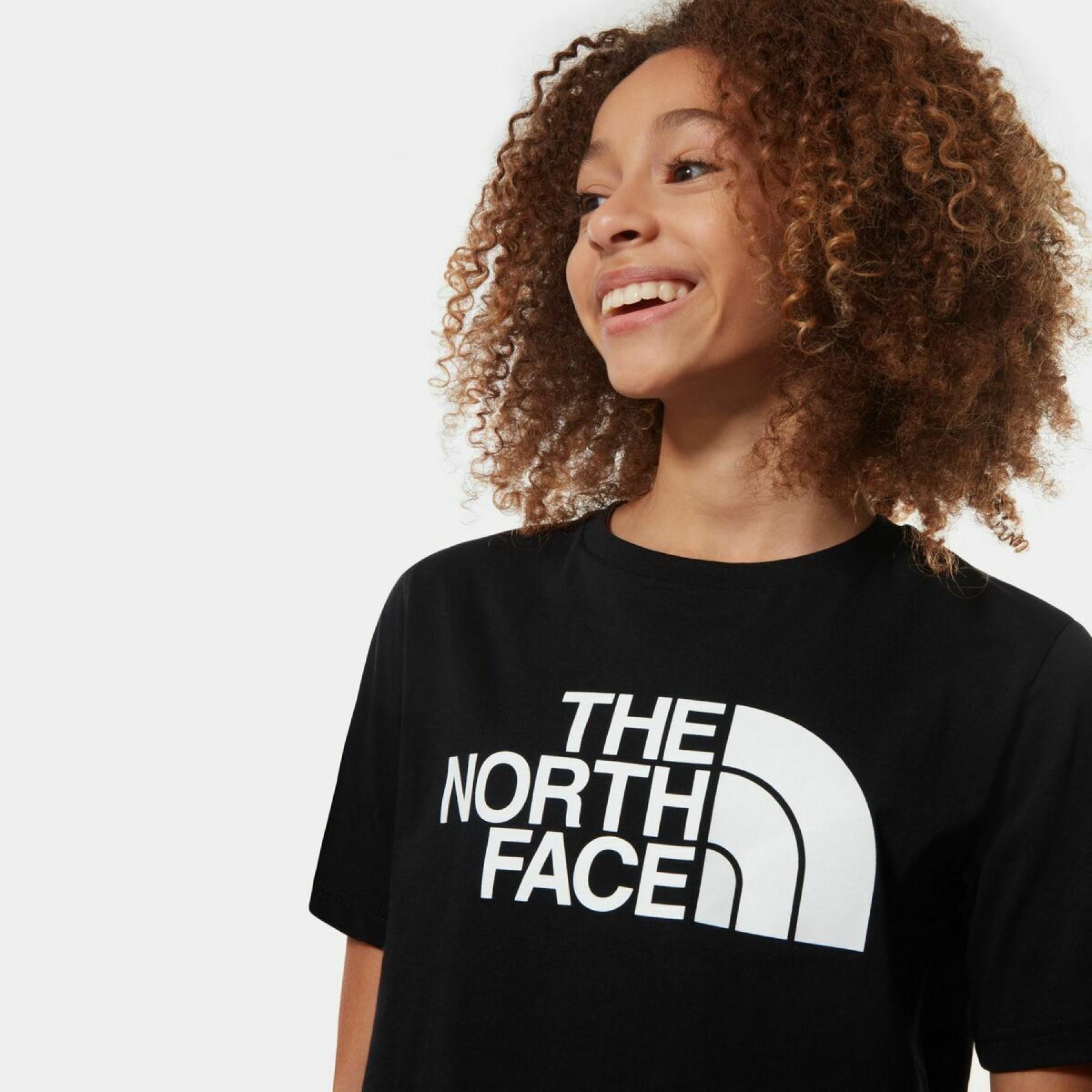 Camiseta croptop de niña The North Face Easy