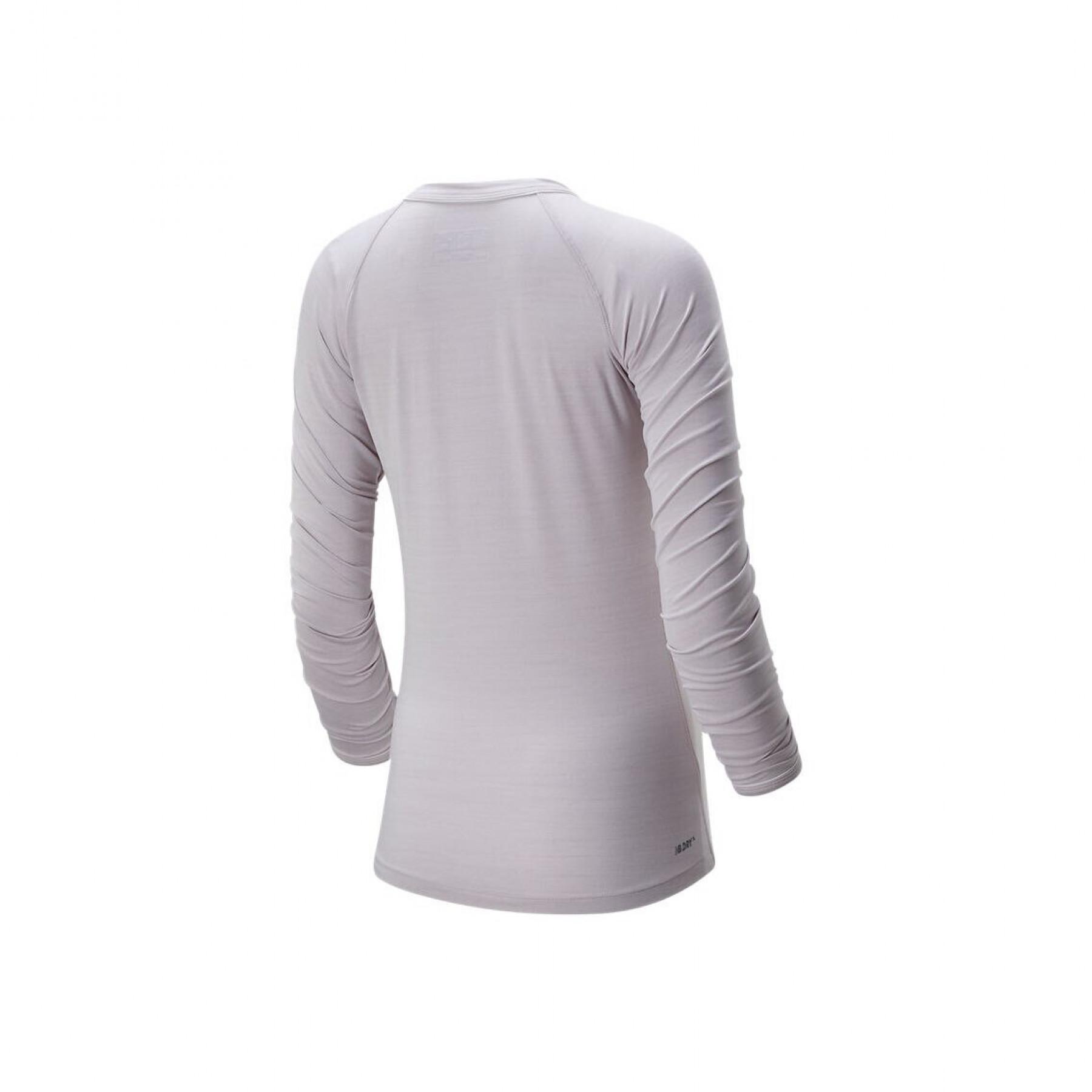 Camiseta de manga larga para mujer New Balance WT01252