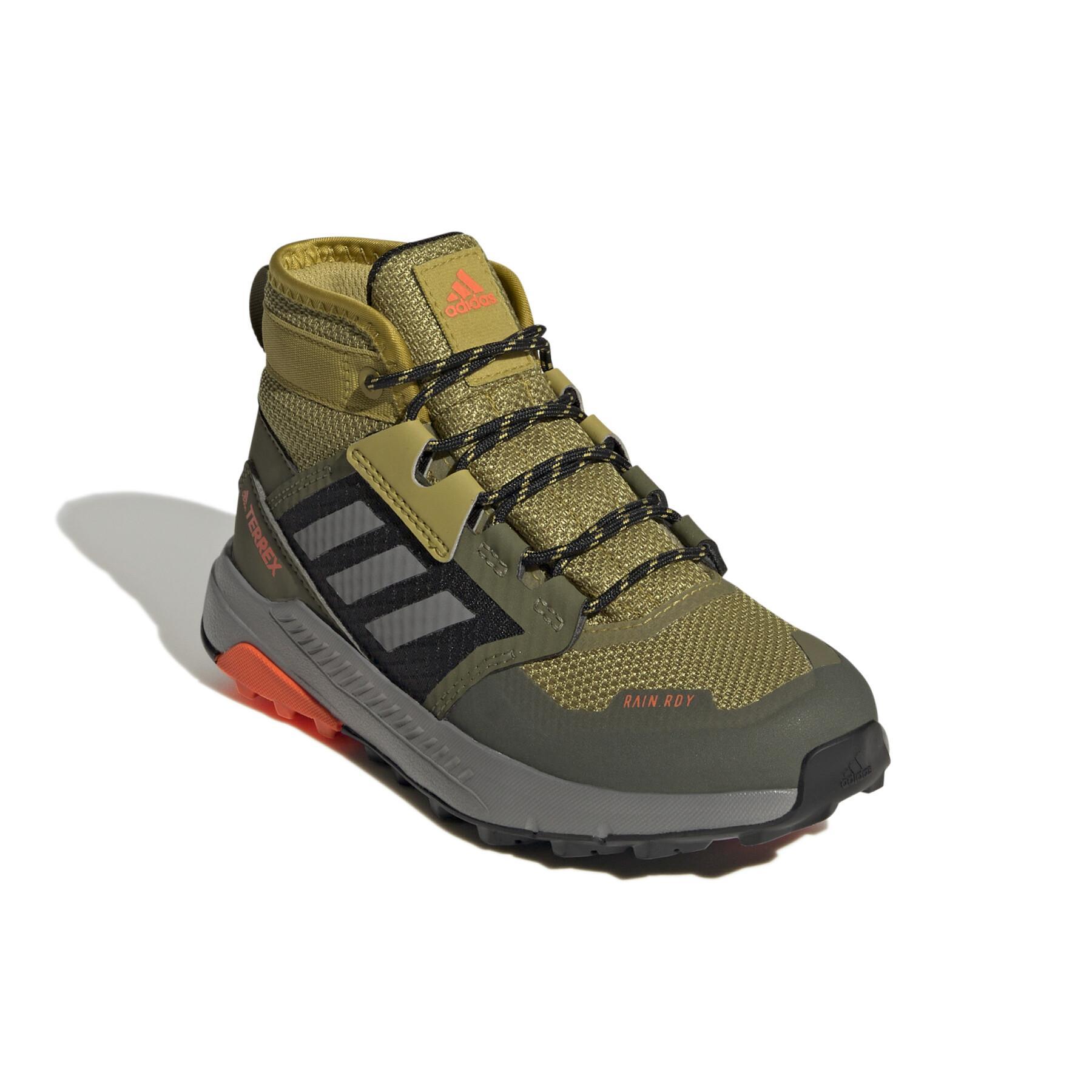 Zapatillas de senderismo para niños adidas Terrex Trailmaker Mid Rain.Rdy