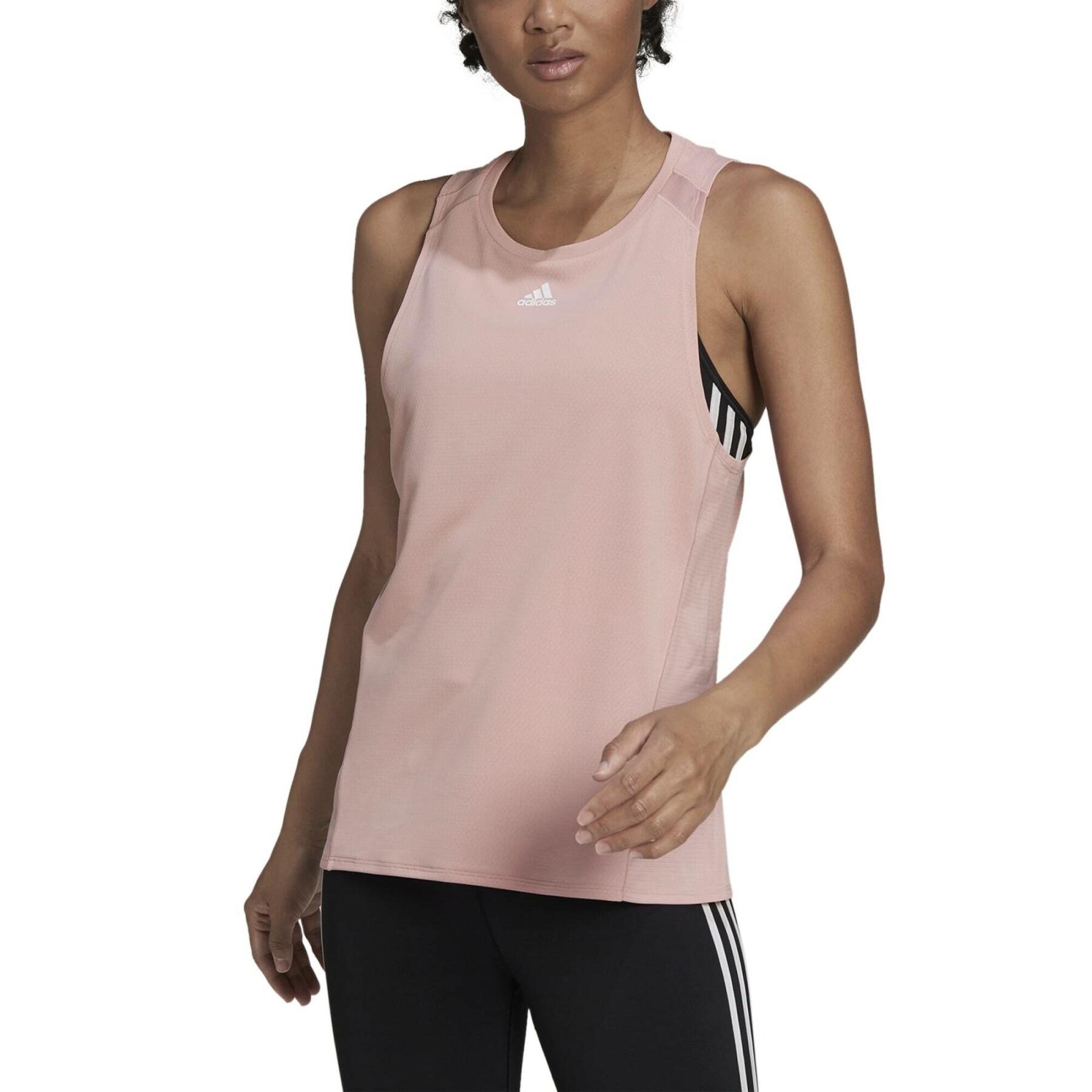 Camiseta de tirantes de entrenamiento para mujer adidas Heat.rdy