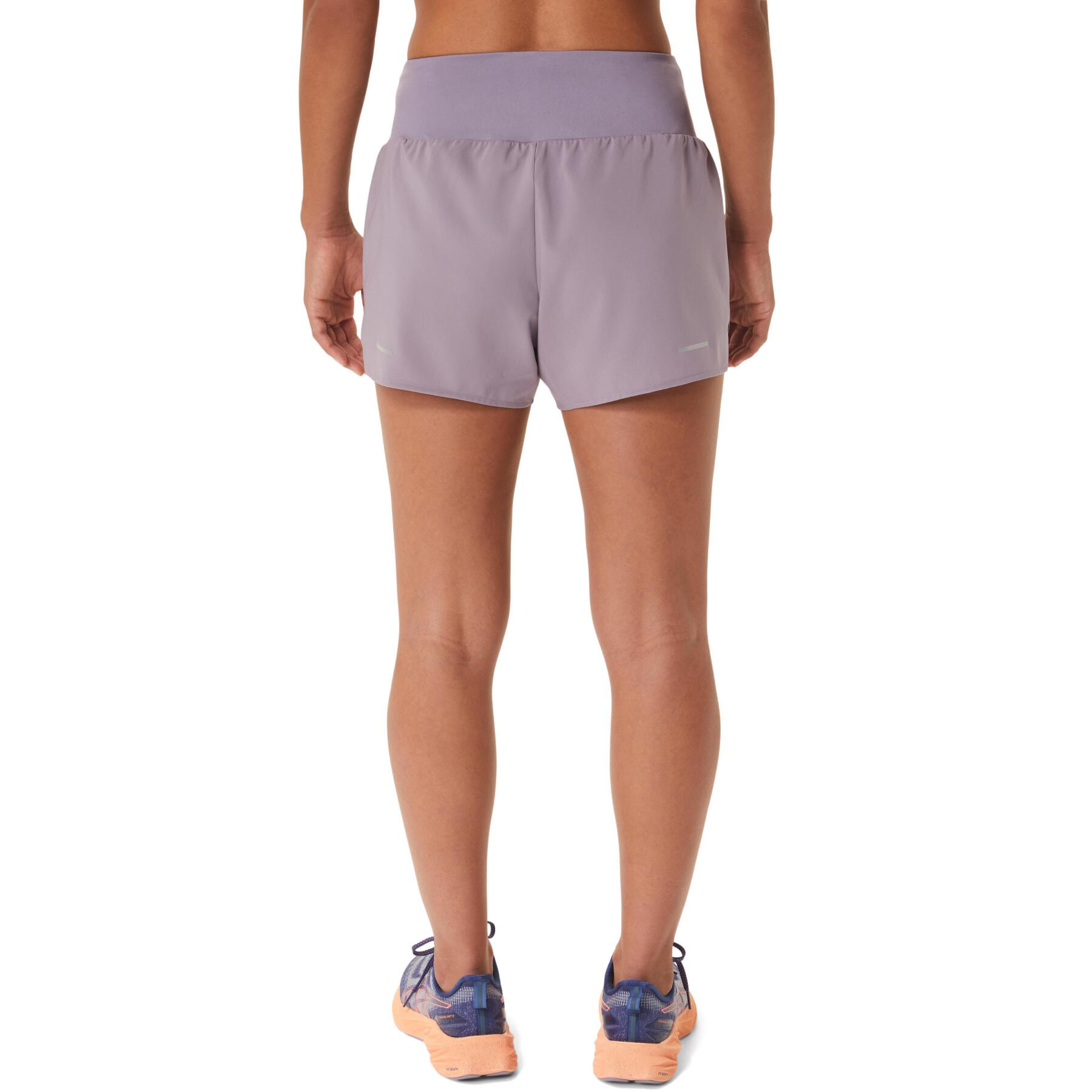 Pantalones cortos de mujer de running Asics