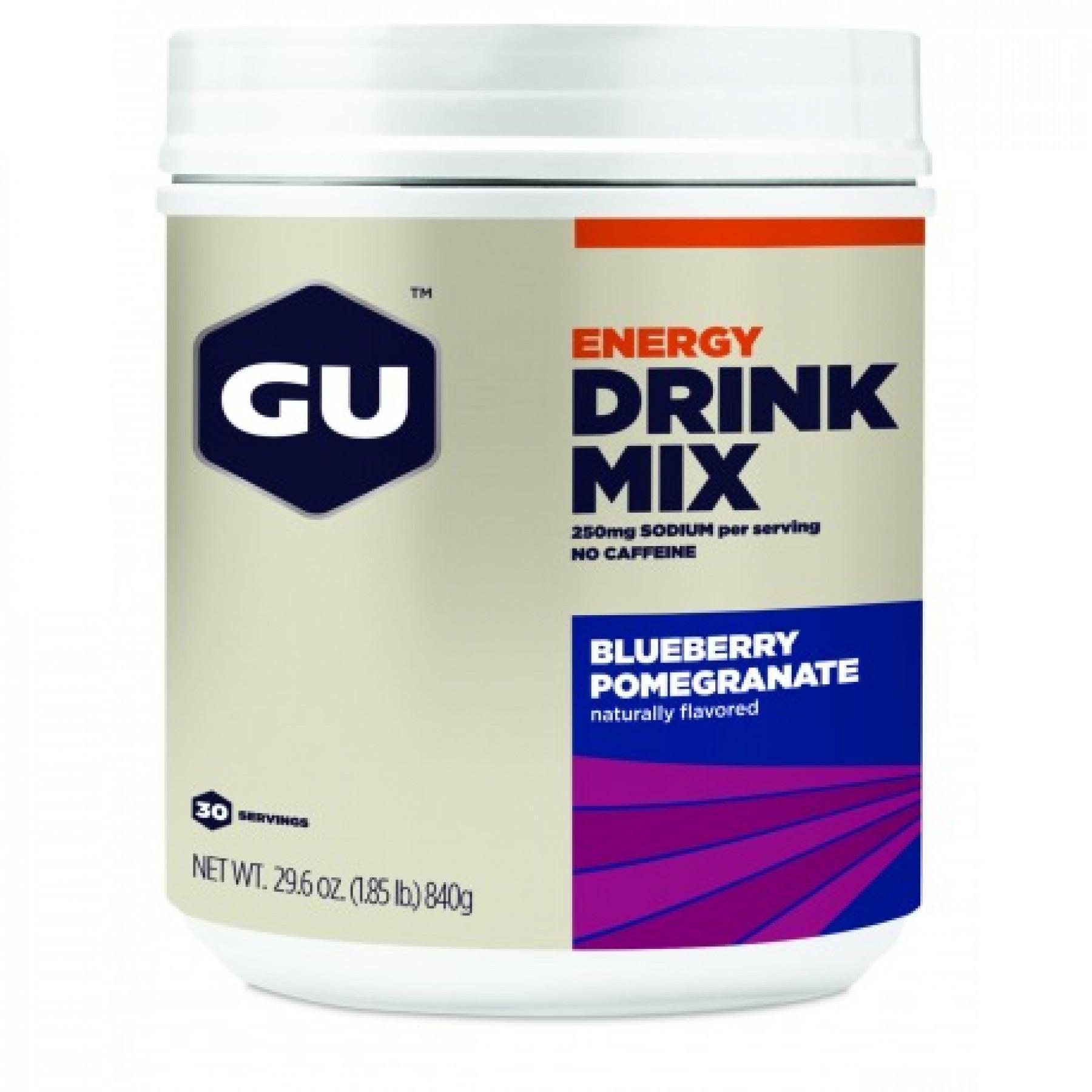 Bebida de ejercicio Gu Energy Drink mix myrtille/grenade (840g)