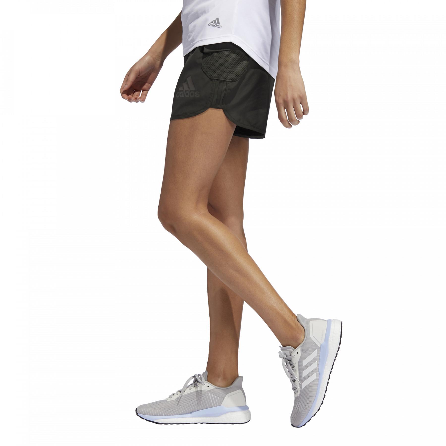 Pantalón corto mujer adidas Rise Up N Run Marathon 20