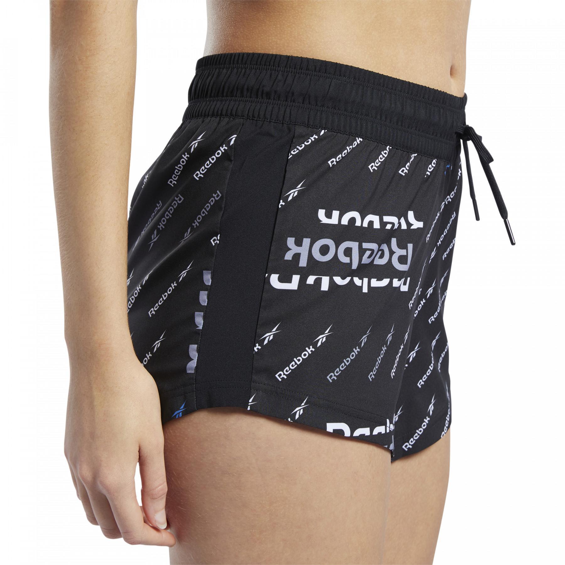Pantalones cortos de mujer Reebok Workout Ready Printed