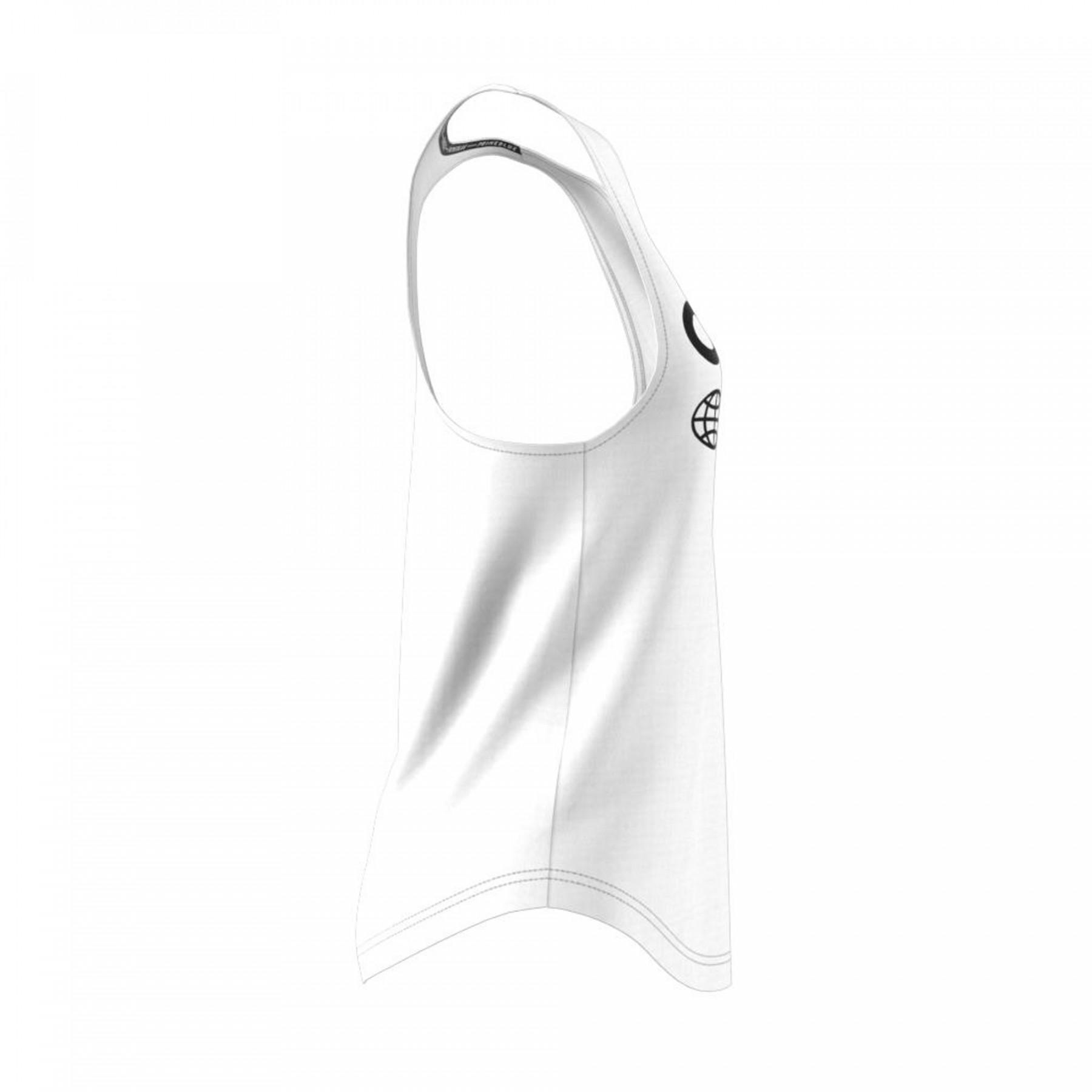 Camiseta de tirantes para mujer adidas Primeblue Core Linear