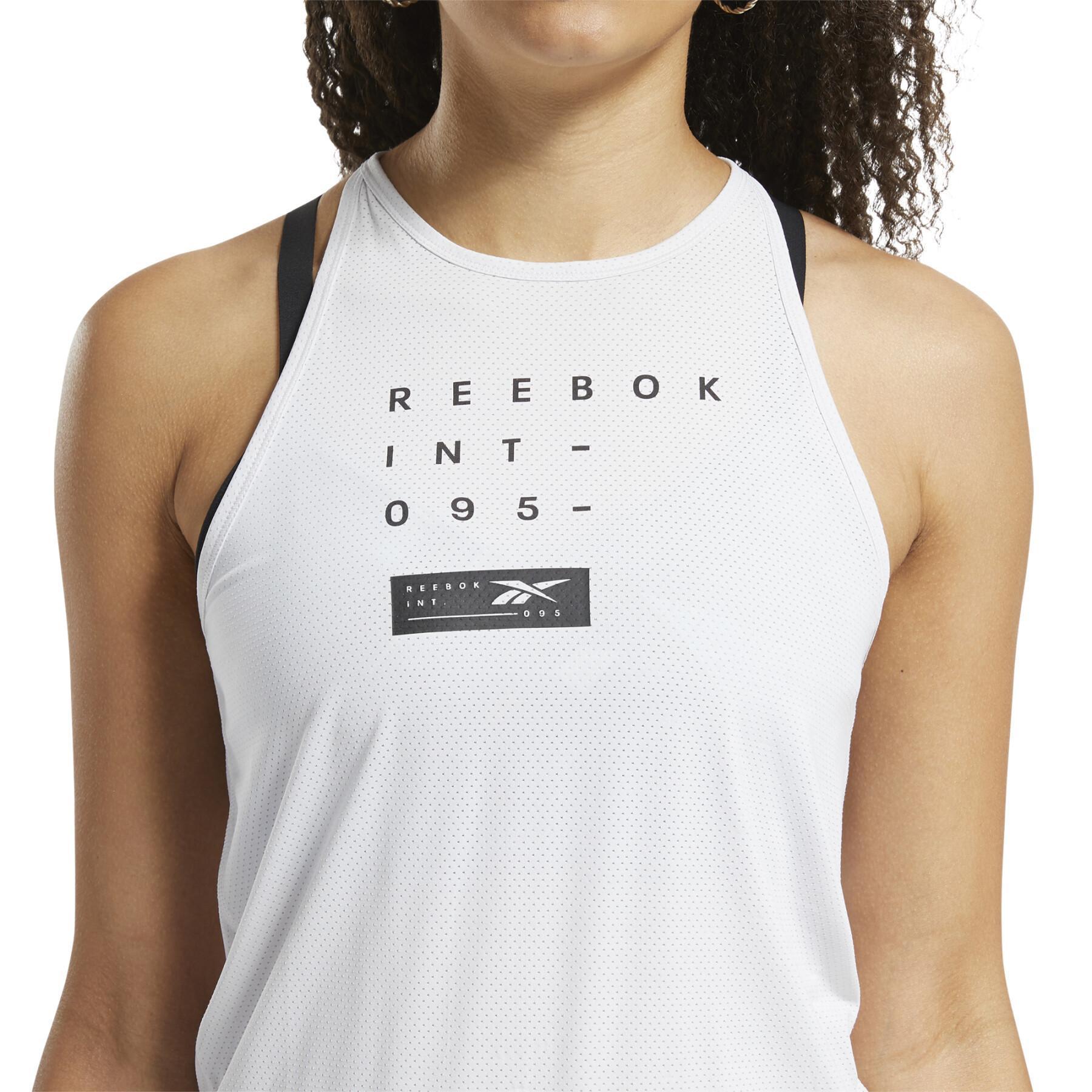 Camiseta de tirantes para mujer Reebok Activchill Graphic