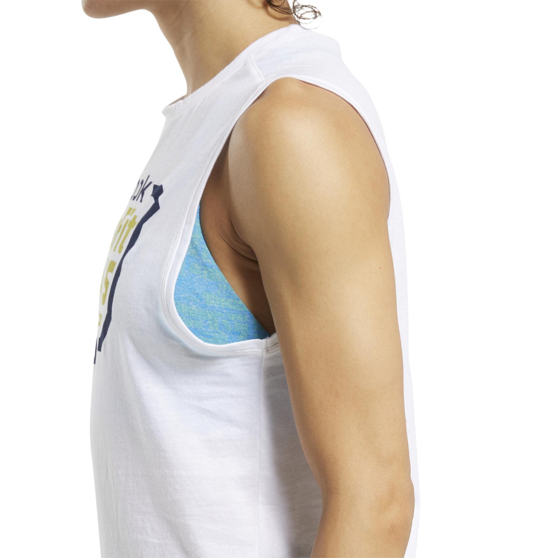 Camiseta de tirantes para mujer Reebok CrossFit® Games Crest