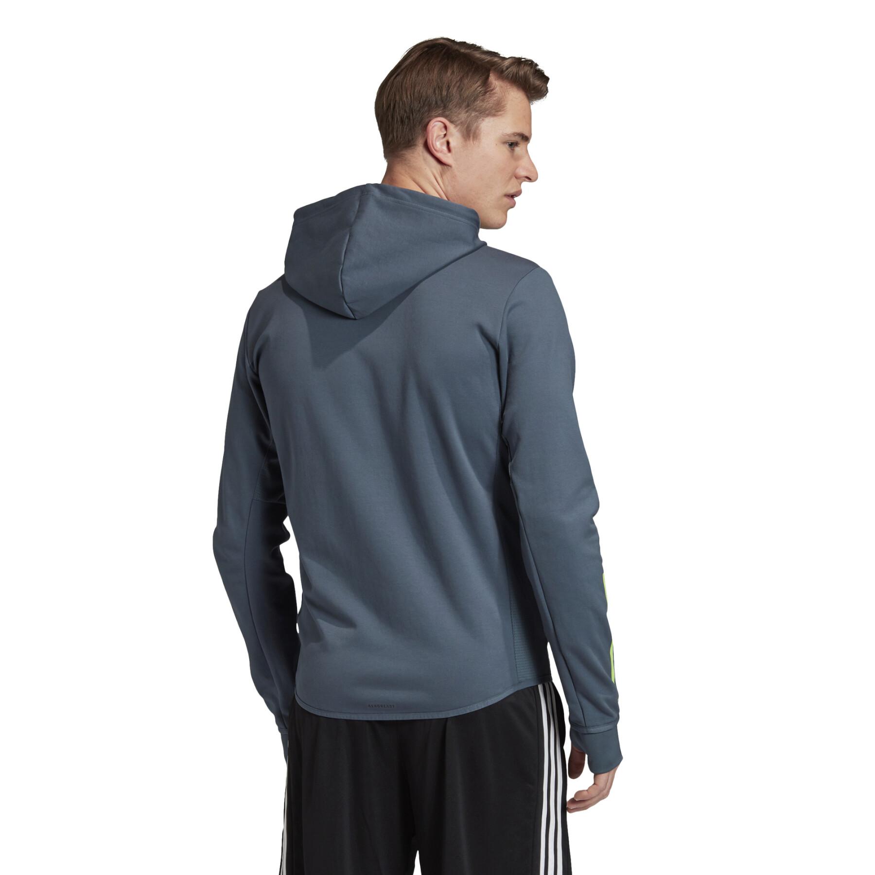 Chaqueta adidas Designed to Move Motion Hooded Track