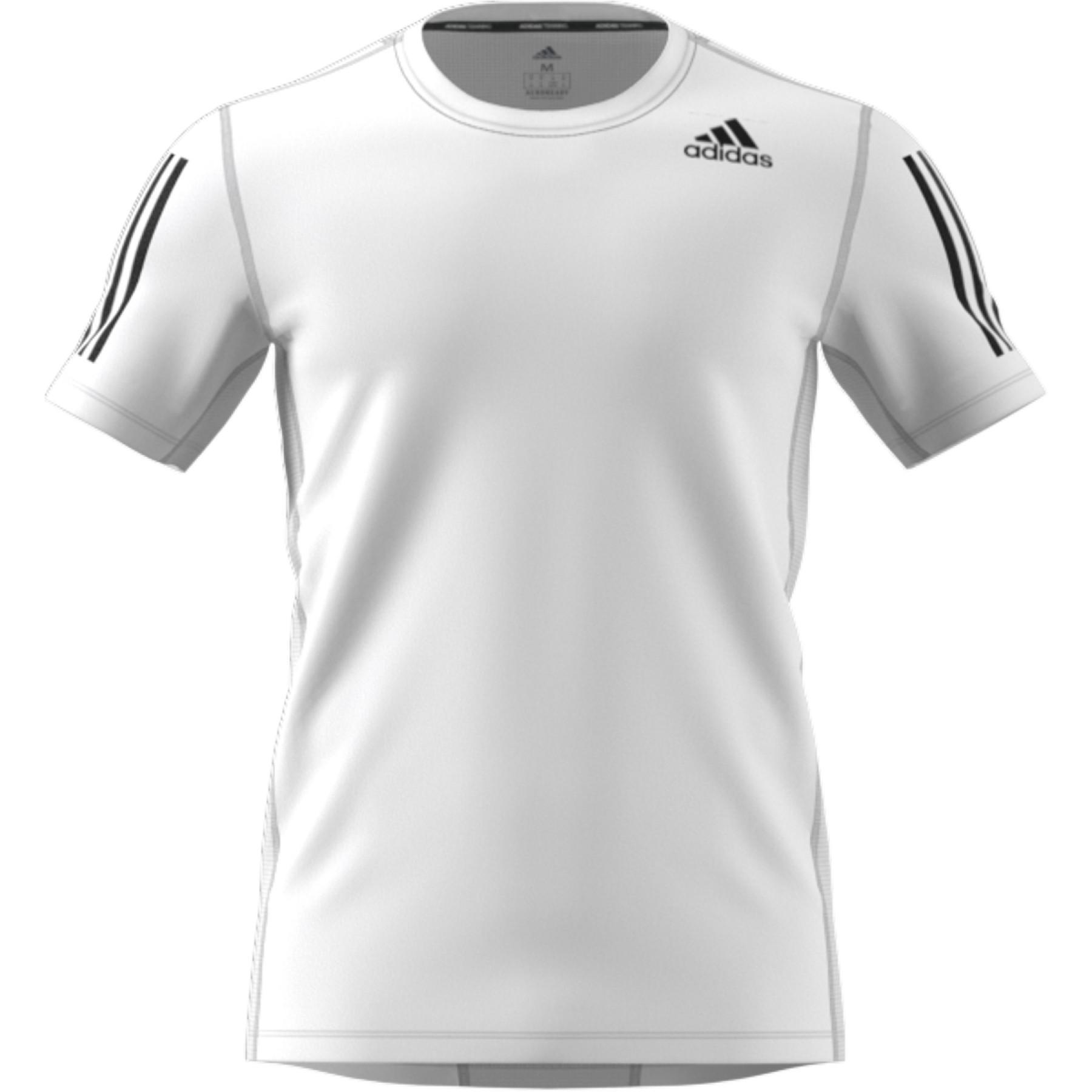 Camiseta adidas Techfit Fitted 3-Bandes