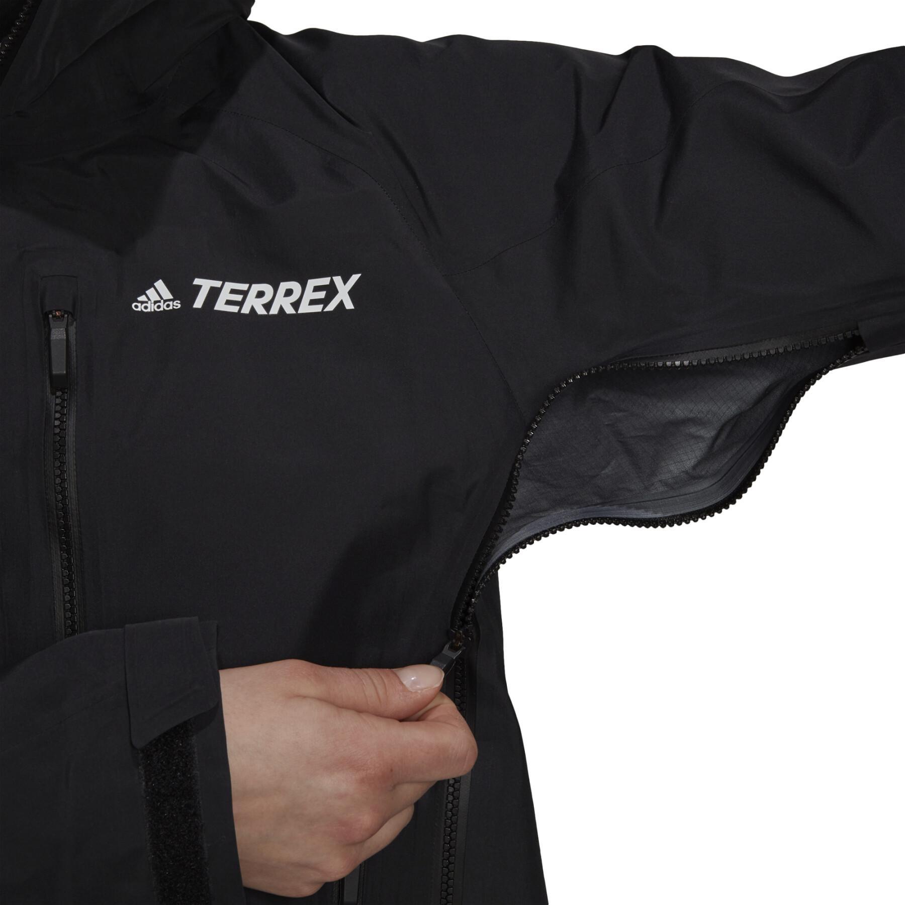 Chubasquero para mujer adidas Terrex Techrock Gore-Tex Pro