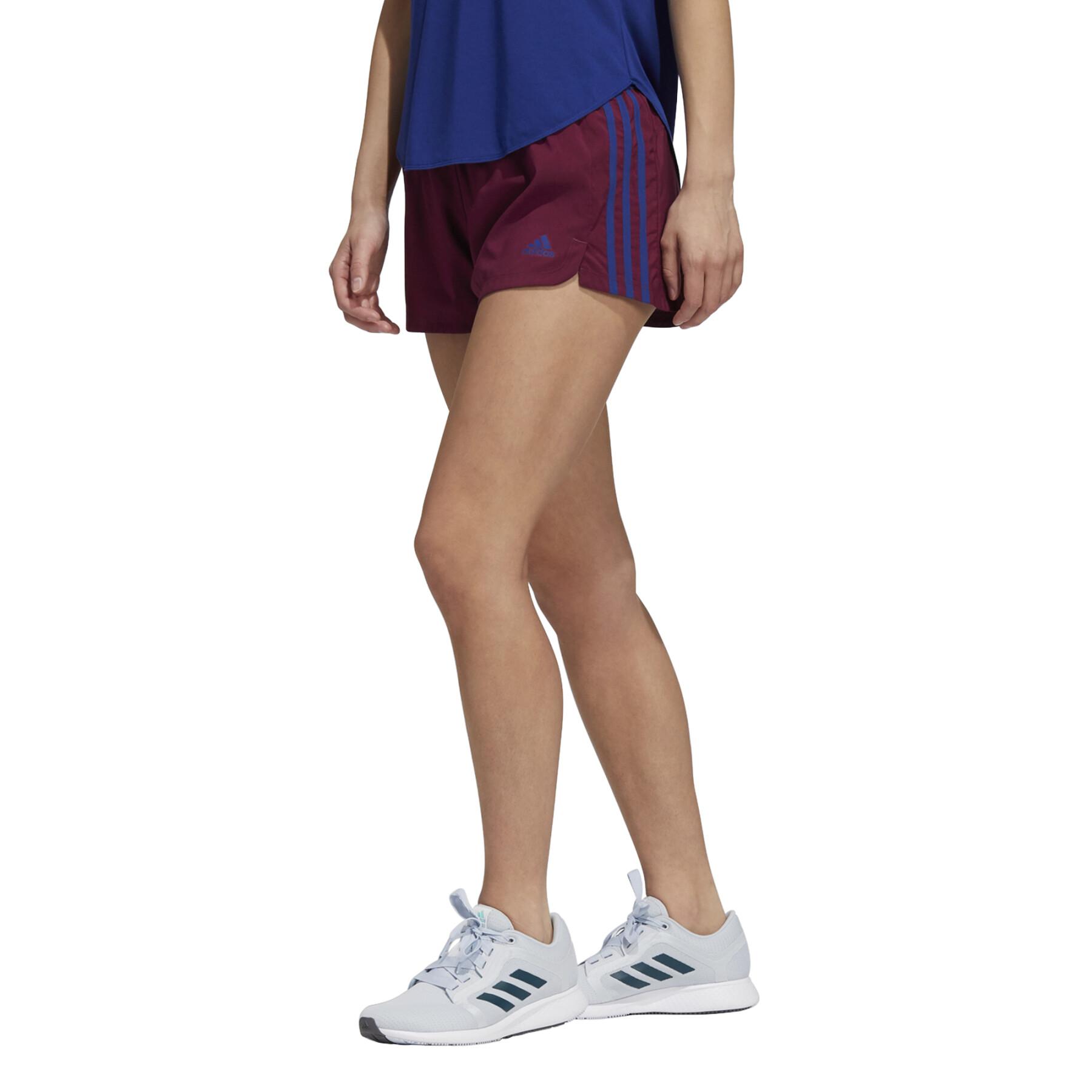 Pantalones cortos de mujer adidas Pacer 3-Stripes Adilife