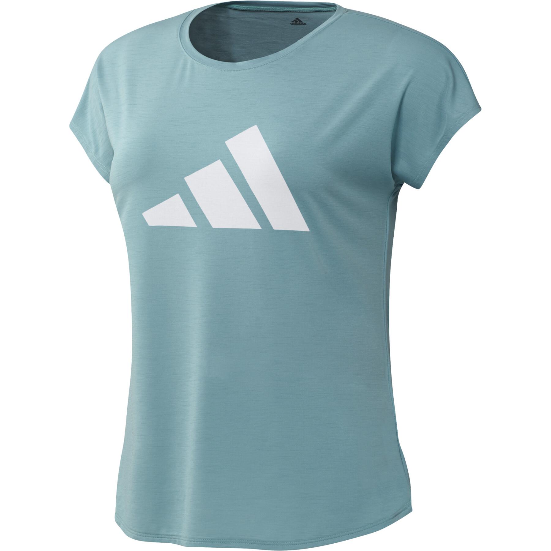 Camiseta de mujer de talla grande adidas 3-Stripes Training