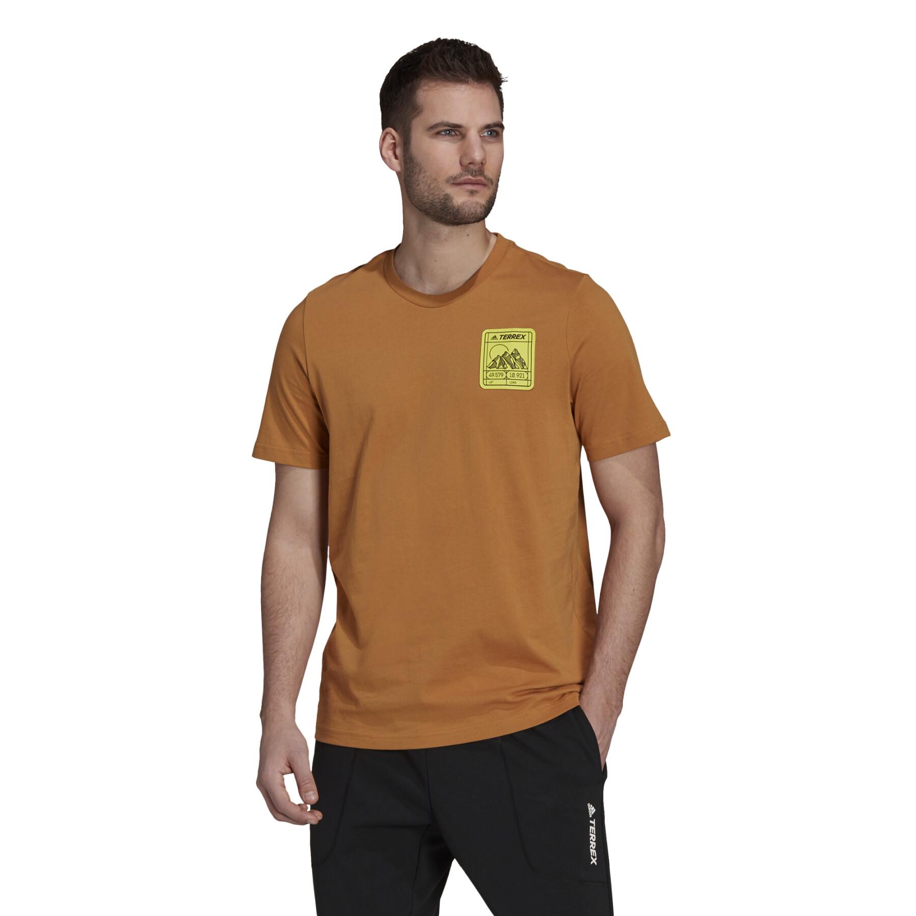 Camiseta adidas Terrex Patch Mountain Graphic