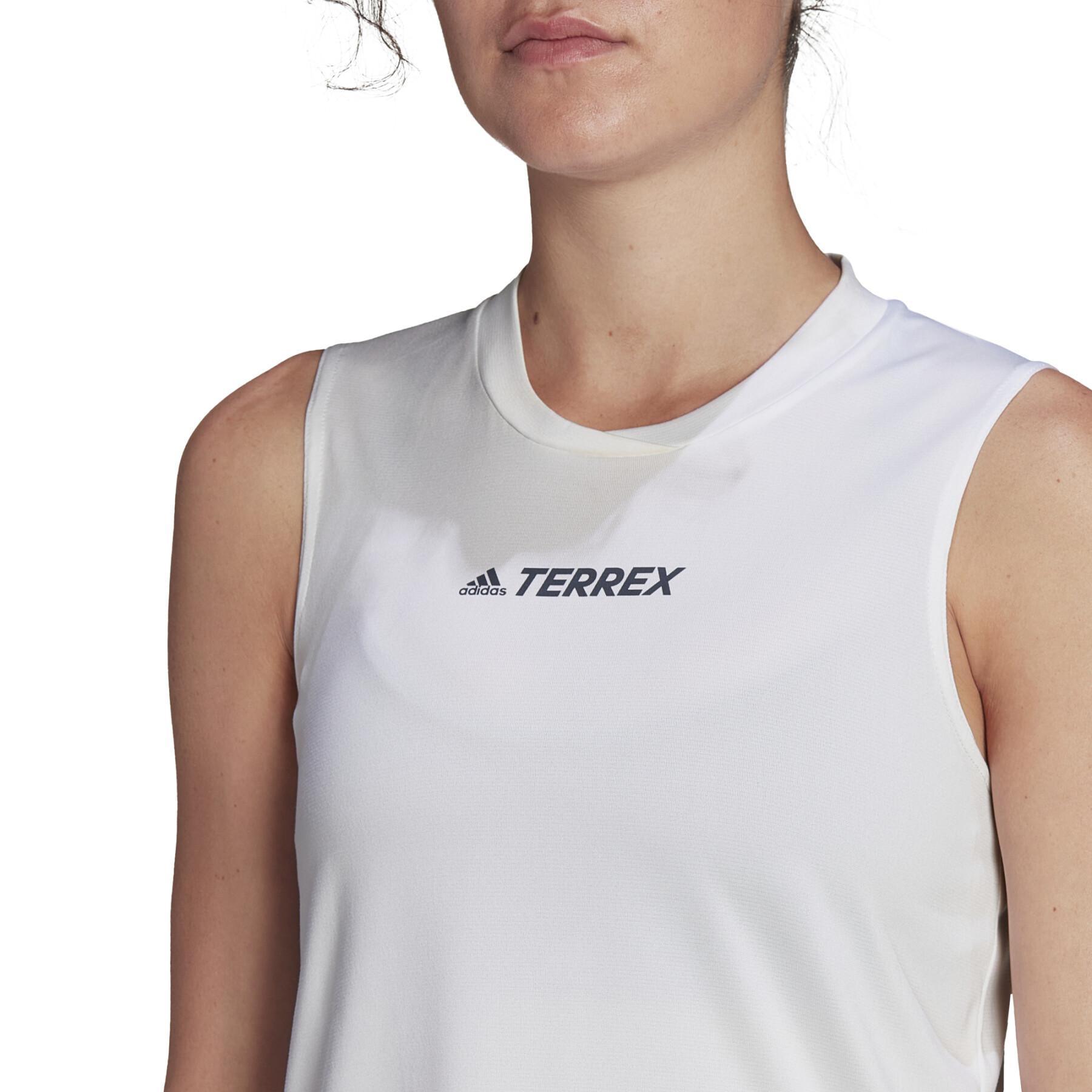 Camiseta de tirantes para mujer adidas Terrex Multi