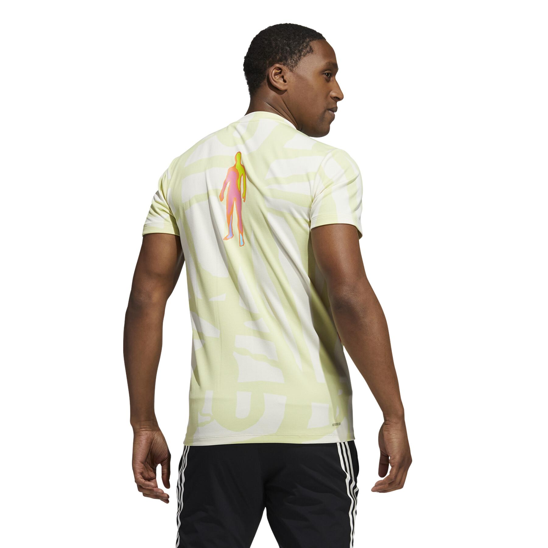 Camiseta adidas Love Unites AEROREADY 3-Stripes Graphic