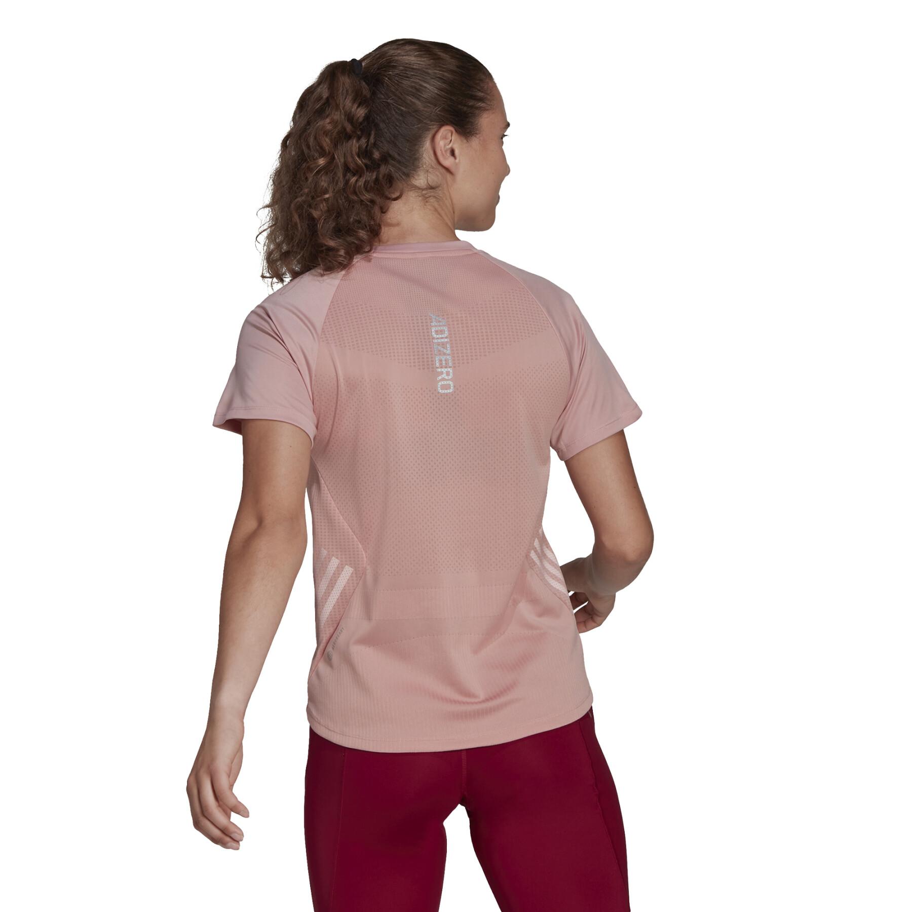 Camiseta de mujer adidas Parley Adizero Running