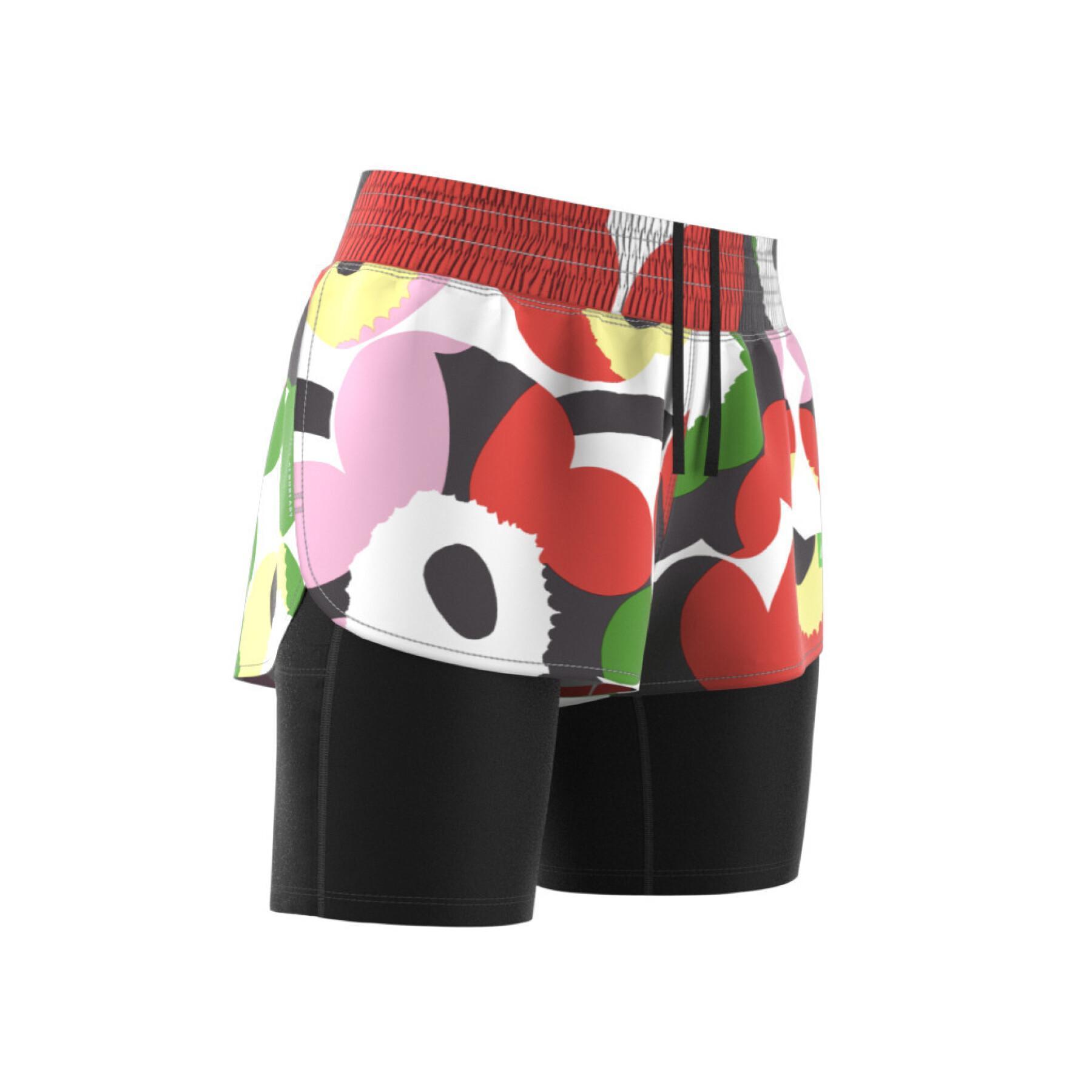 Pantalones cortos de mujer adidas Marimekko x