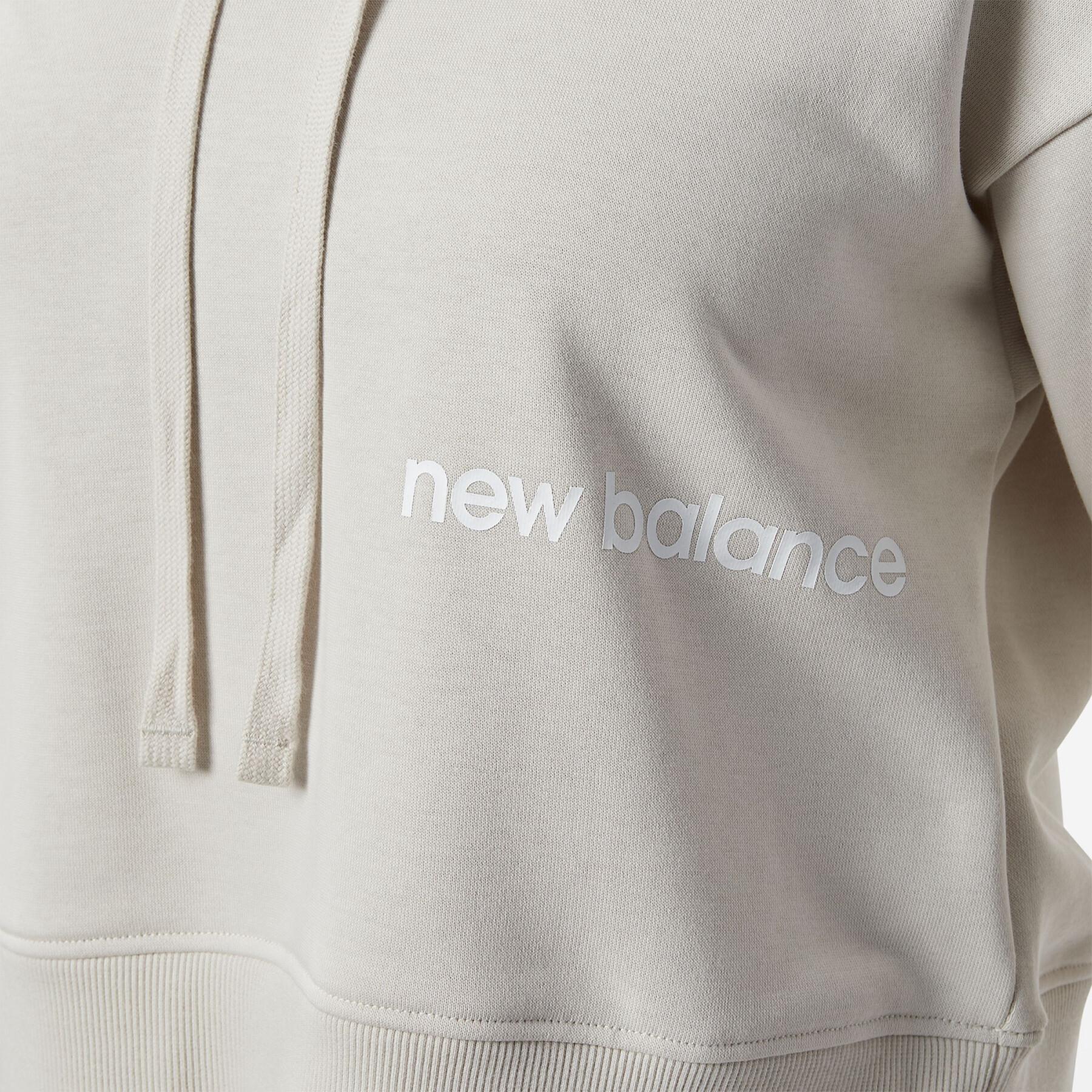 Sudadera con capucha para mujer New Balance Essentials