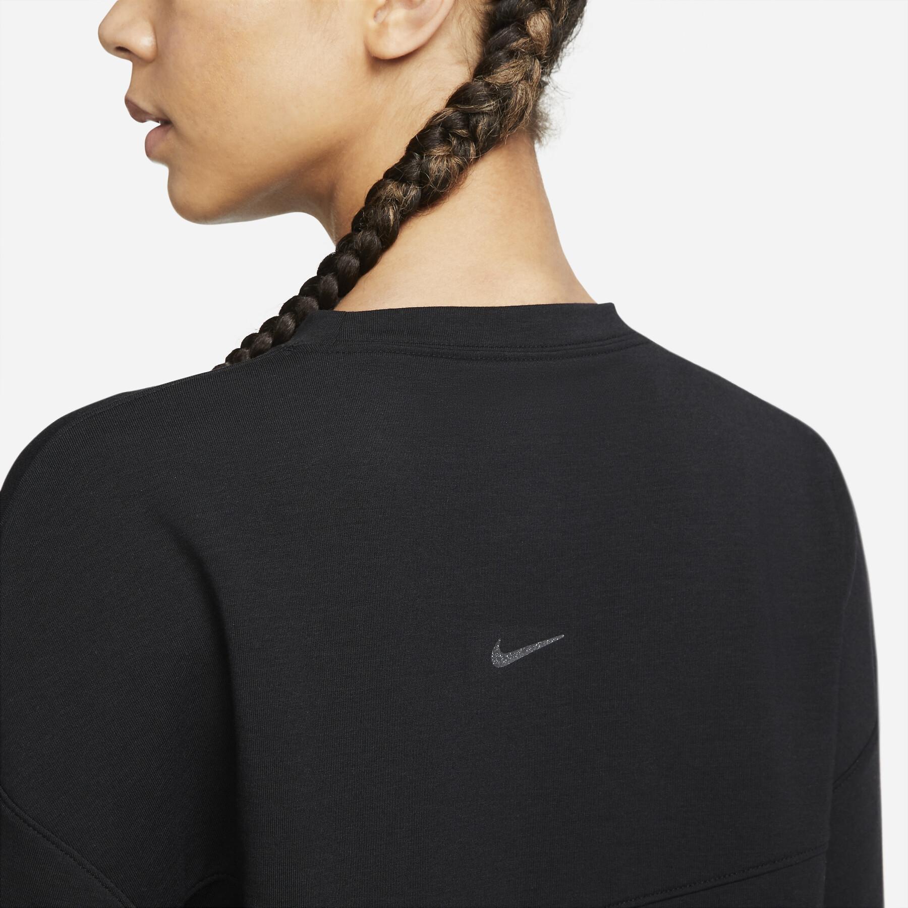 Sweatshirt cuello redondo de mujer Nike Dri-Fit FLC