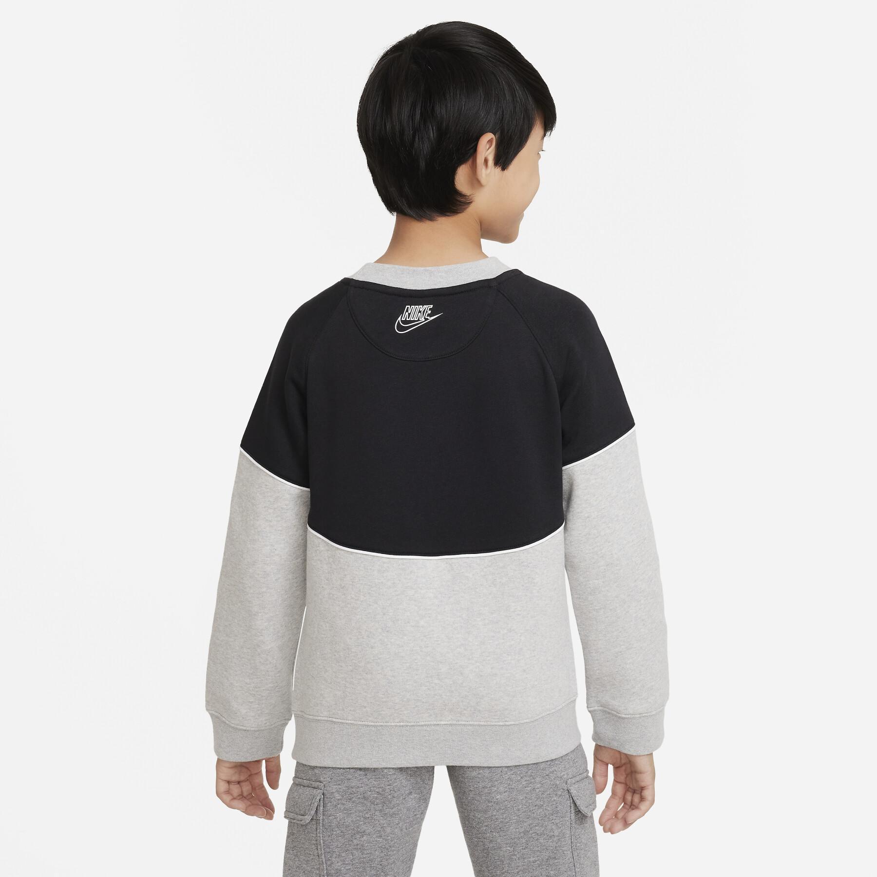 Sweatshirt niño cuello redondo Nike Amplify Fleece
