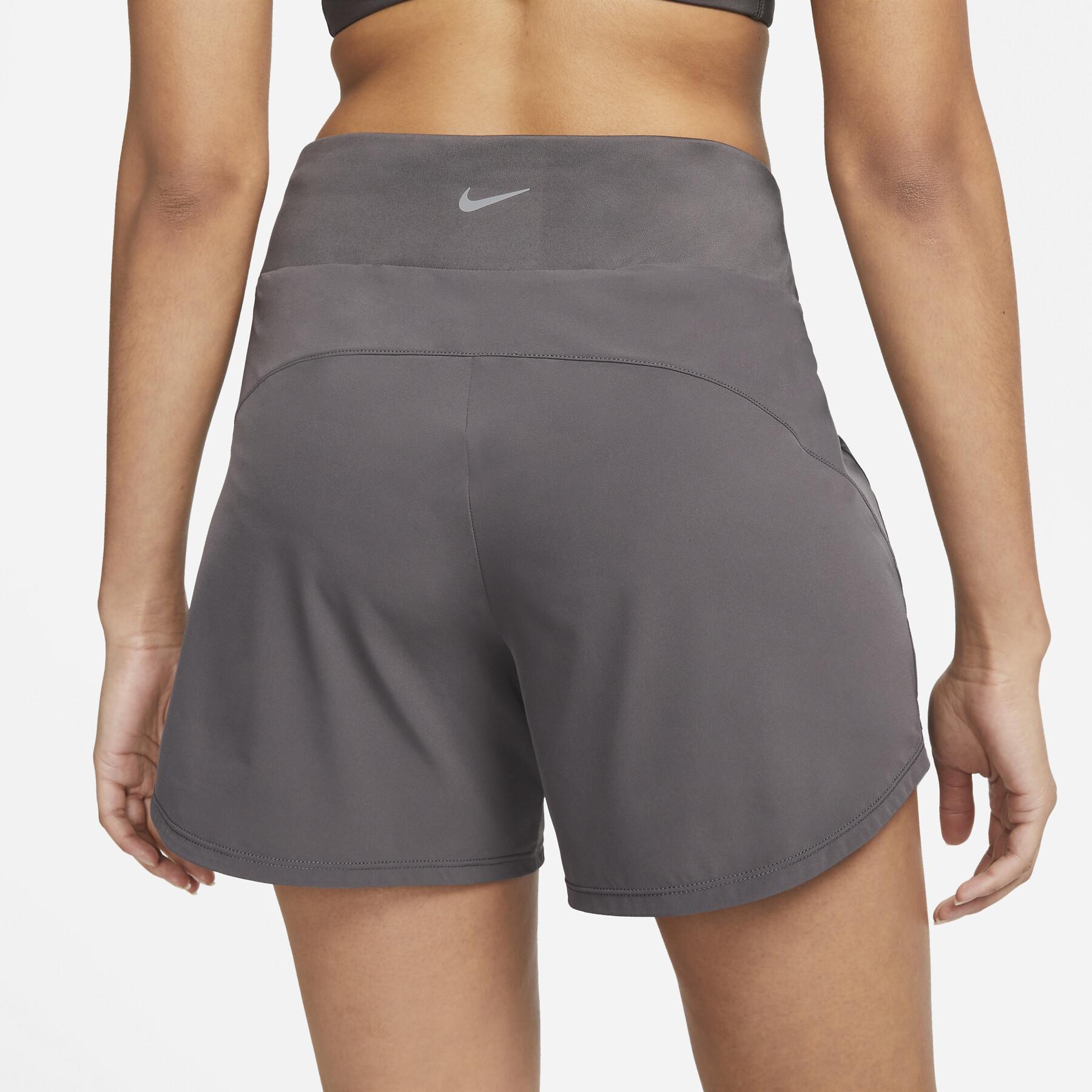 Pantalones cortos de mujer Nike Bliss Dri-Fit MR 5 " BR