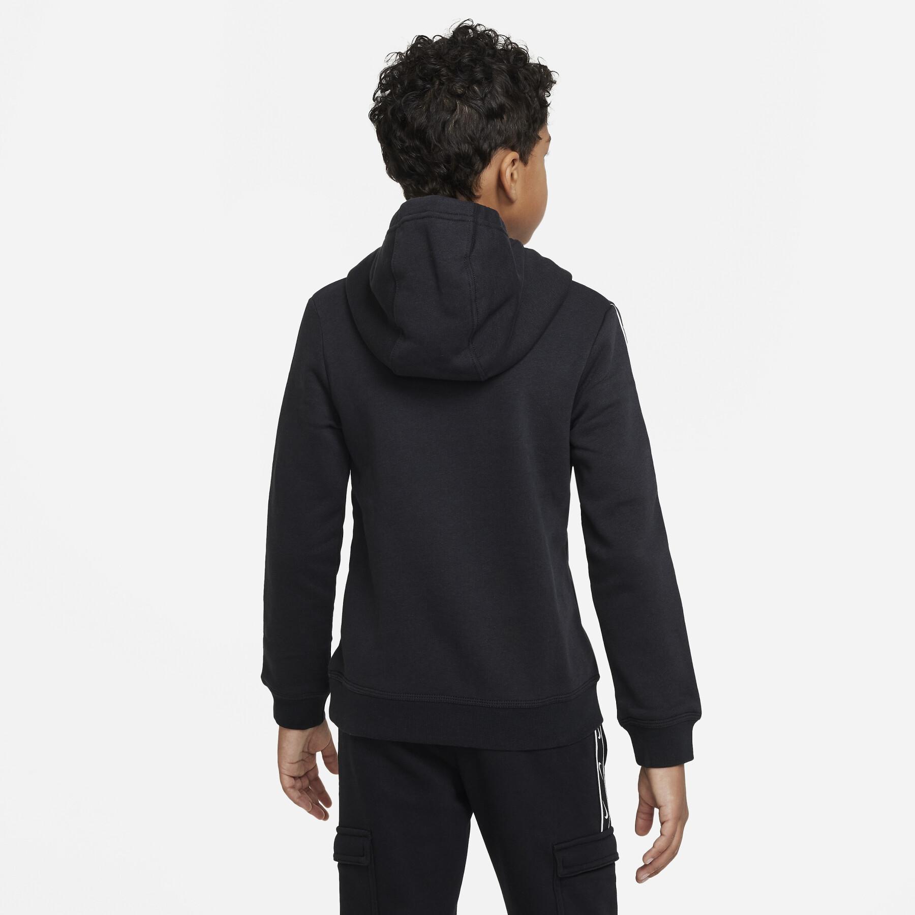 Sweatshirt sudadera con capucha para niños Nike Repeat Fleece PO BB