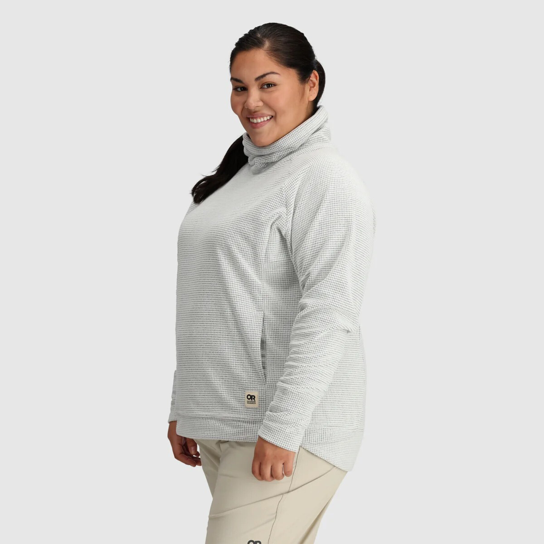 Jersey de mujer Outdoor Research Trail Mix Cowl Pullover-Plus