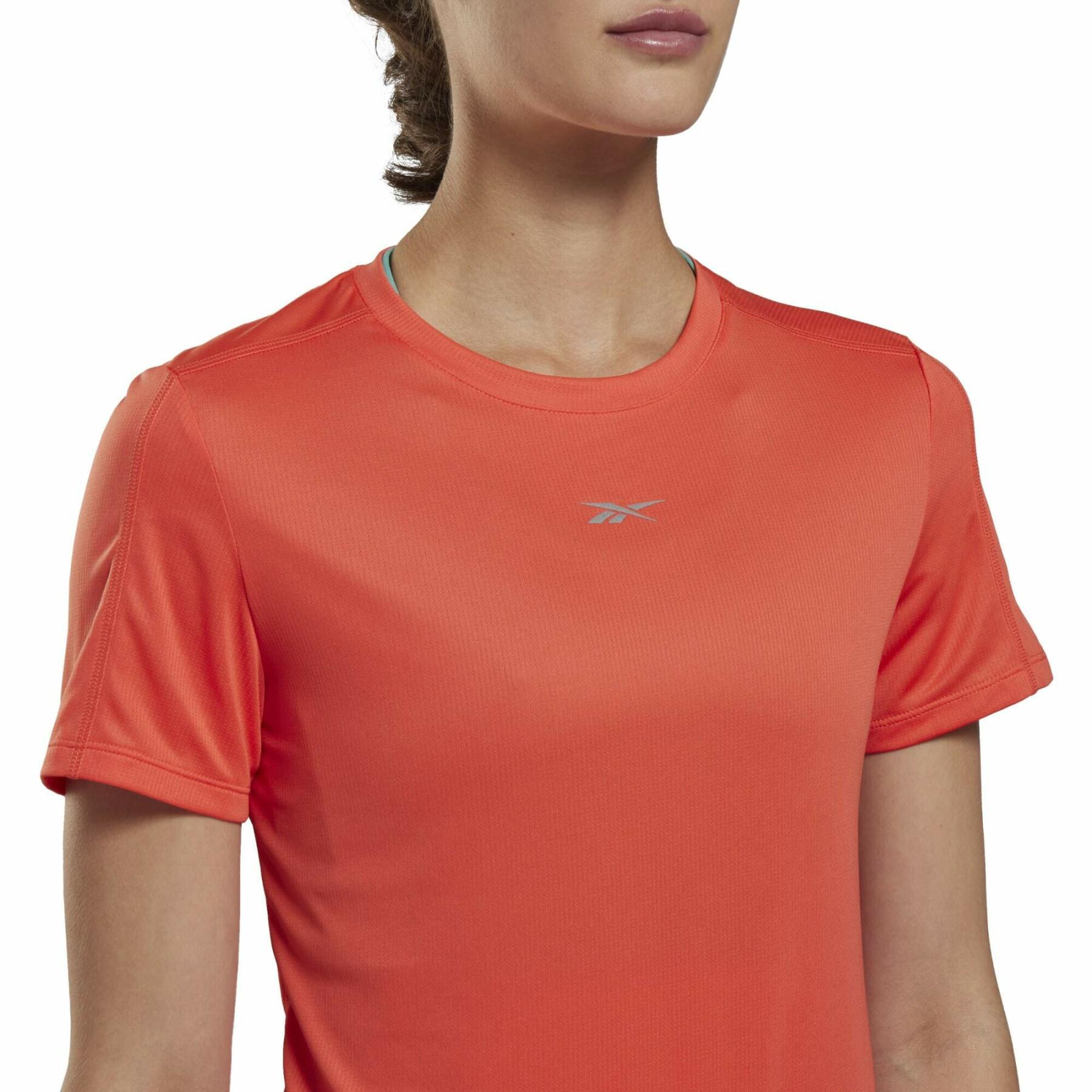 Camiseta gráfica de running para mujer Reebok Speedwick