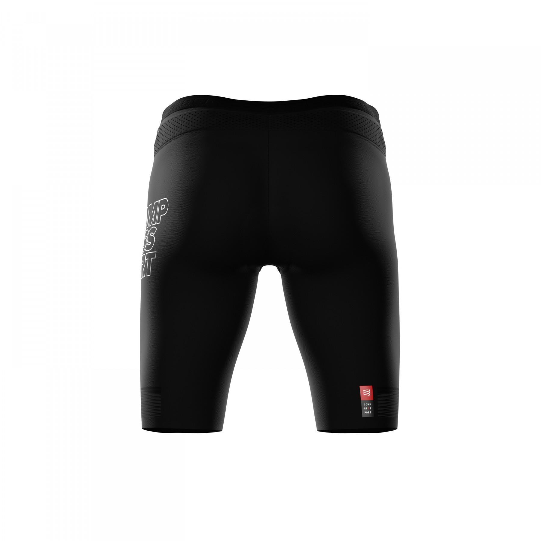 Pantalones cortos de compresión para mujer Compressport Under Control Triathlon