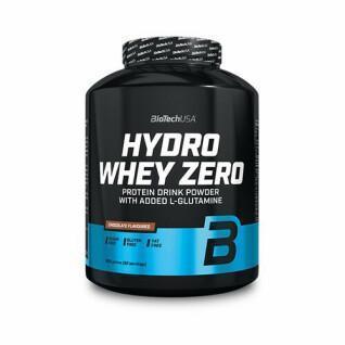 Paquete de 10 bolsas de proteínas Biotech USA hydro whey zero - Chocolate - 454g
