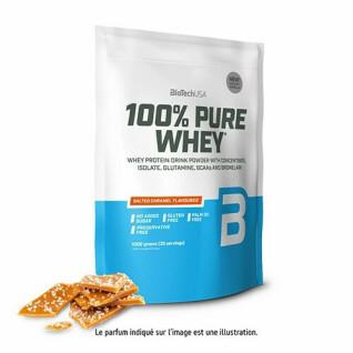 Bolsas de proteína de suero 100% pura Biotech USA - Caramel salé - 1kg