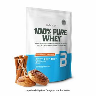 Paquete de 10 bolsas de proteína de suero 100% pura Biotech USA - Black Biscuit - 1kg