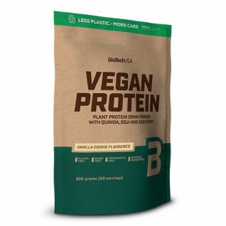 Paquete de 10 bolsas de proteína vegana Biotech USA - 500g