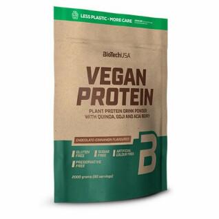 Paquete de 4 bolsas de proteínas veganas Biotech USA - Chocolat-cannelle - 2kg