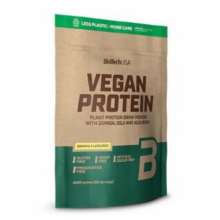 Paquete de 4 bolsas de proteínas veganas Biotech USA - Banane - 2kg