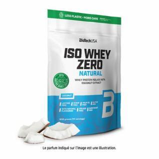 Paquete de 4 bolsas de proteínas Biotech USA iso whey zero lactose free - Coco - 1,816kg