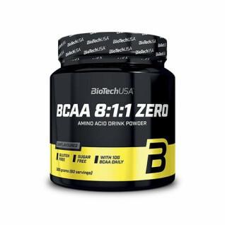Pack de 10 botes de aminoácidos Biotech USA bcaa 8:1:1 - Neutre - 300g