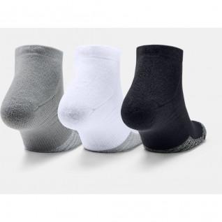Paquete de 3 pares de calcetines bajos Under Armour HeatGear®