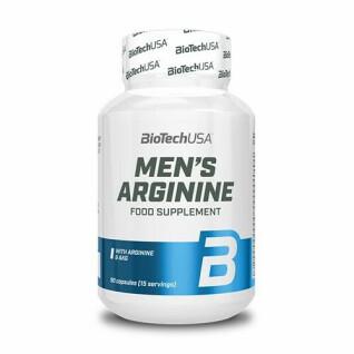 Paquete de 12 botes de vitamina arginina Biotech USA - 90 Gélul