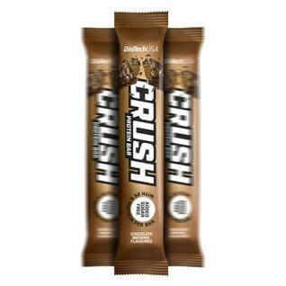 Cajas de aperitivos Biotech USA crush bar - Chocolat-brownie