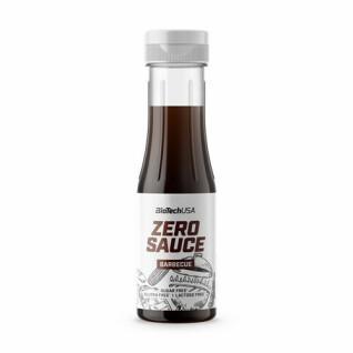 Tubos para aperitivos Biotech USA zero sauce - Barbecue 350ml (x6)