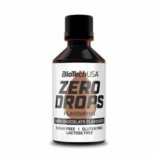 Paquete de 10 tubos de aperitivos Biotech USA zero drops - Chocolate - 50ml