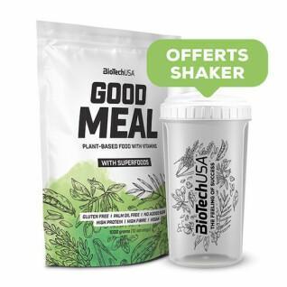 Paquete de 10 bolsas de aperitivos Biotech USA Good Meal - Neutre - 33g