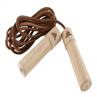 Cuerda de saltar de madera para niños adidas